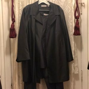 BEAUTIFUL! CLASSY! CLASSIC/KATE HILL-3PC SILK DRESS PANT SET